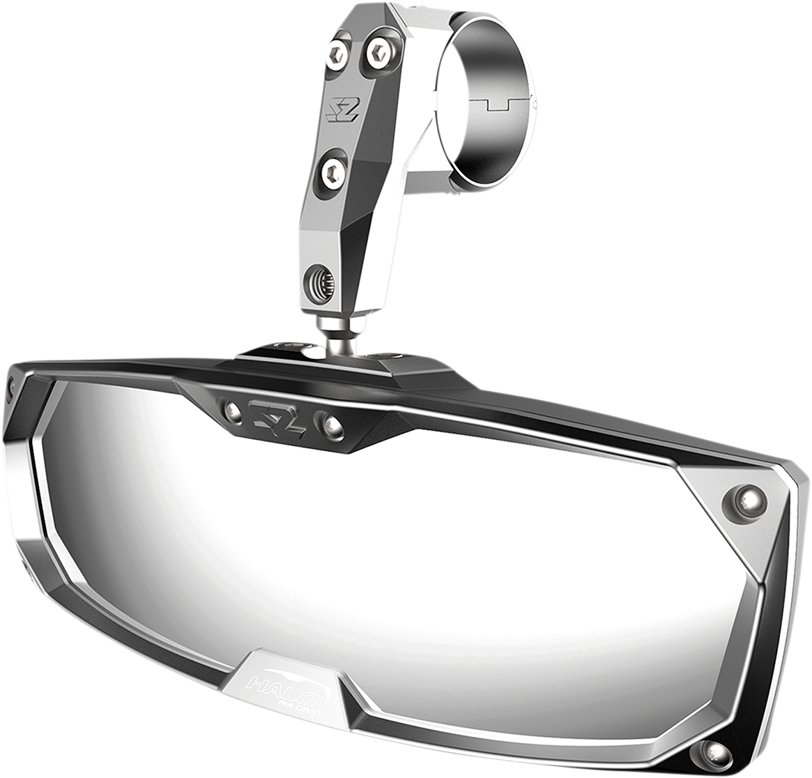 SEIZMIK Halo R Rear View Mirror with Cast Aluminum Bezel