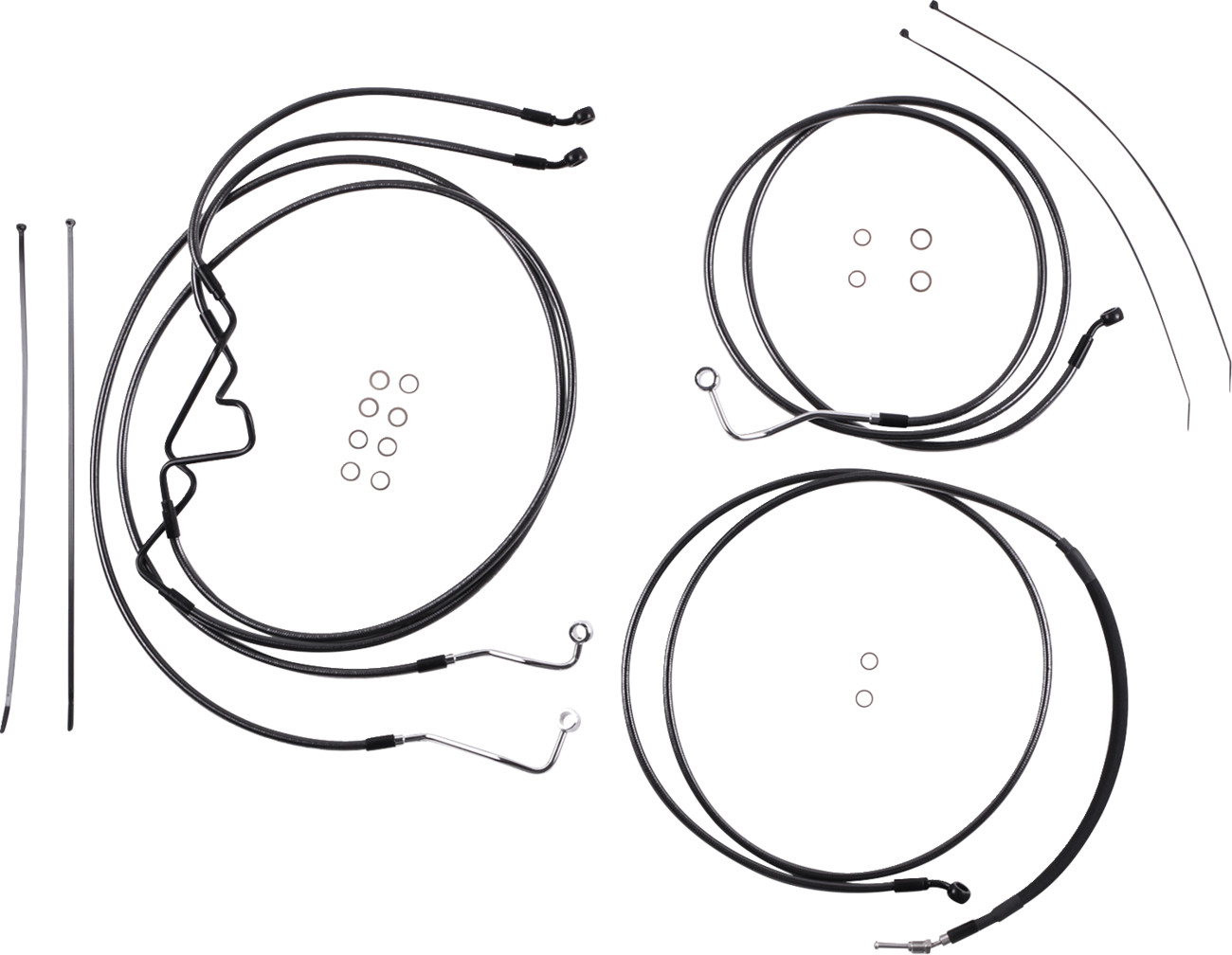 MAGNUM SHIELDING Black Pearl™ Designer Handlebar Installation Kit