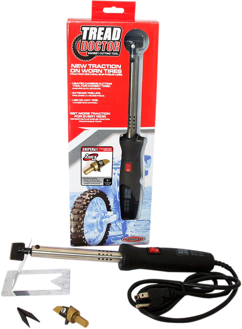 Tread Doctor Knobby Cutting Tool with Sniper Kit™