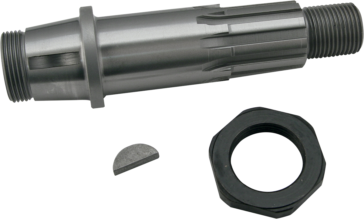 S&s cycle Sprocket Shaft Assembly - for S&S SE/SL Flywheels - Big Twin '70-'99 (except '99 Twin Cam) Harley Davidson