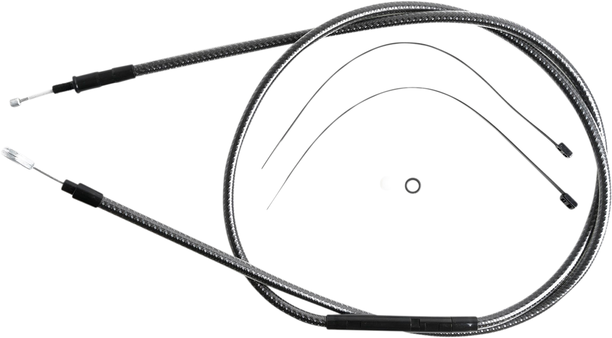 High-Efficiency Polished KARBONFIBR Clutch Cable