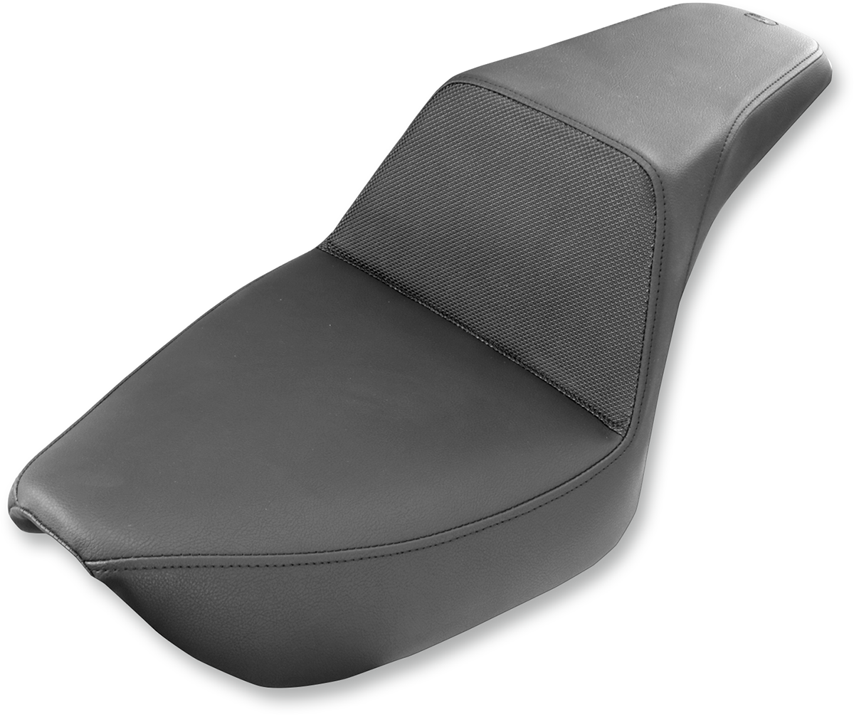 Saddlemen Step-Up Lumbar Gripper Seat For Harley Dyna 1996-2003