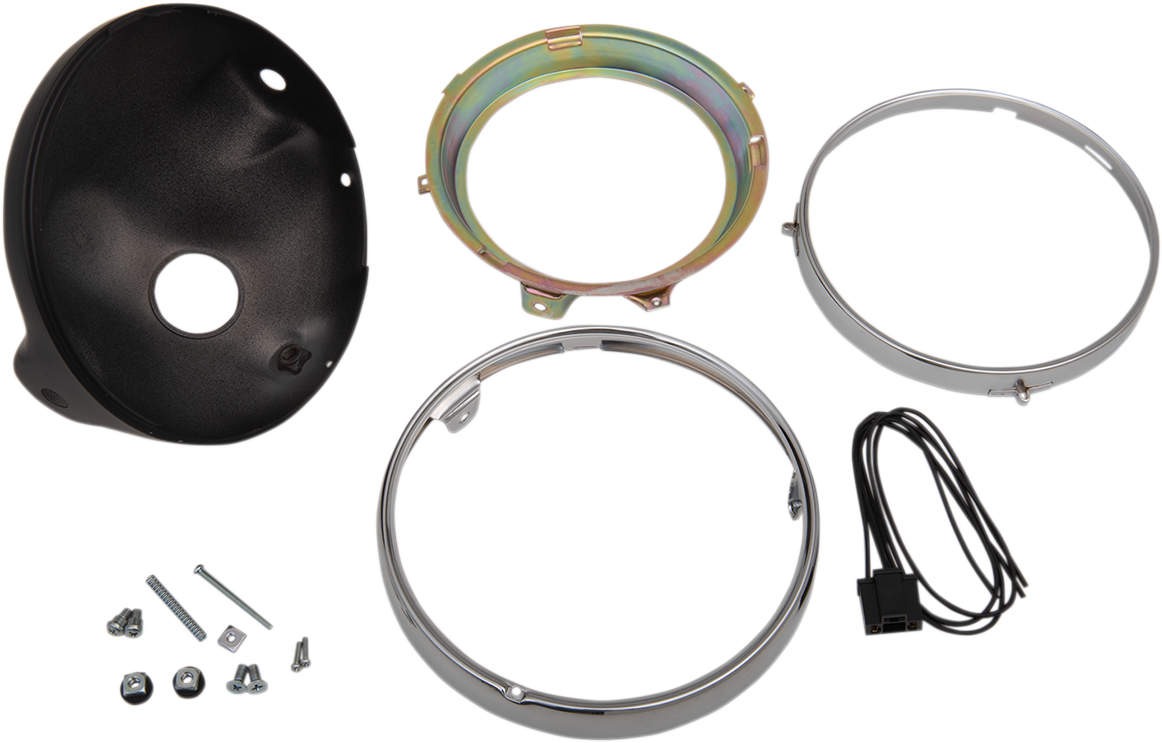 EMGO 7" Side Mount Headlamp Shell