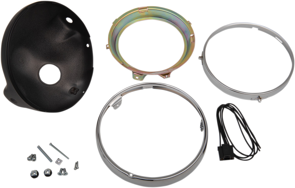 EMGO 7" Side Mount Headlamp Shell