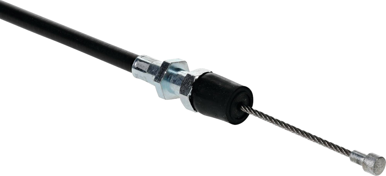 Moose Racing Black Vinyl Throttle Cable