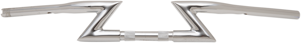 La choppers 1-1/4" Z-Bar Style Handlebar - Outlaw - 1-1/4" - Chrome