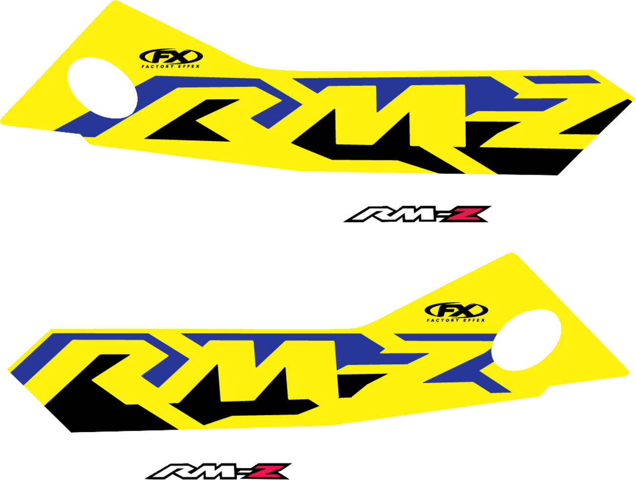 Factory effex Graphic Kit - Tank/Shroud - '25 OEM- Suzuki - RM-Z 250/450