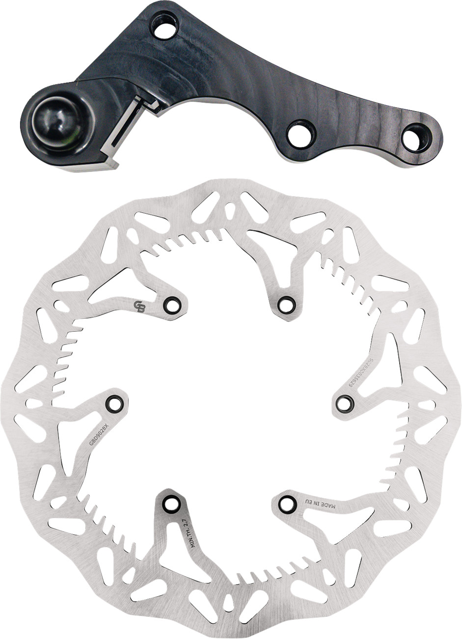 GBRAKES Wave® Brake Rotor Kit With Bracket