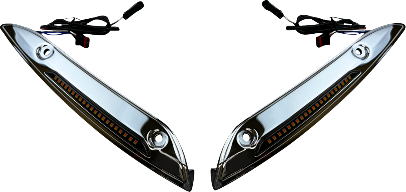 CUSTOM DYNAMICS Genesis® 4 Dynamic LED Road Glide® Windshield Trim