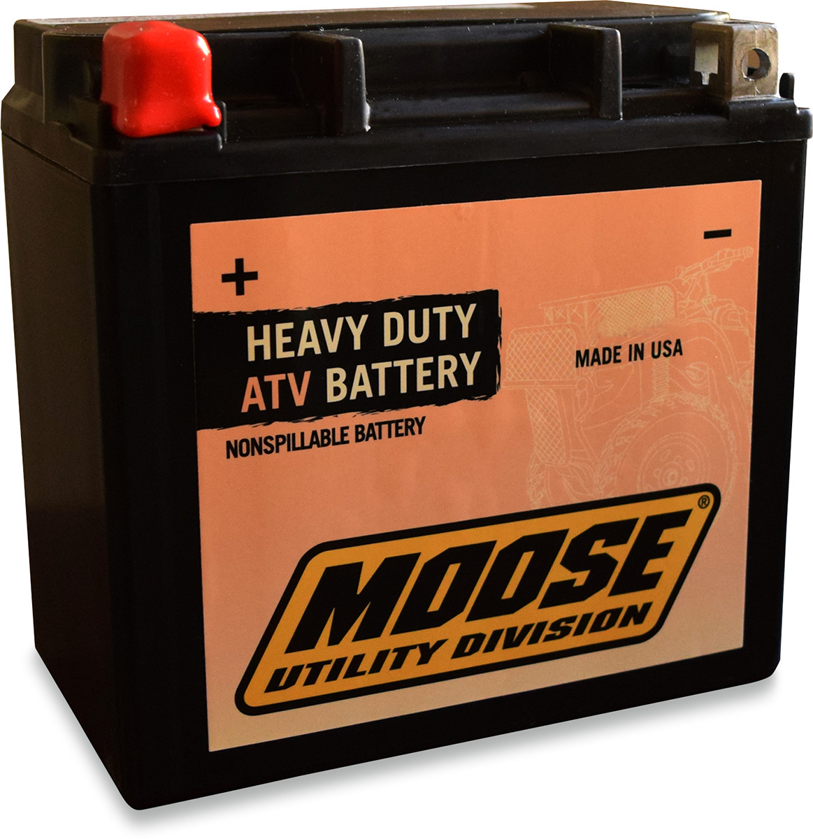Moose Racing Factory-Activated AGM Maintenance-Free Battery