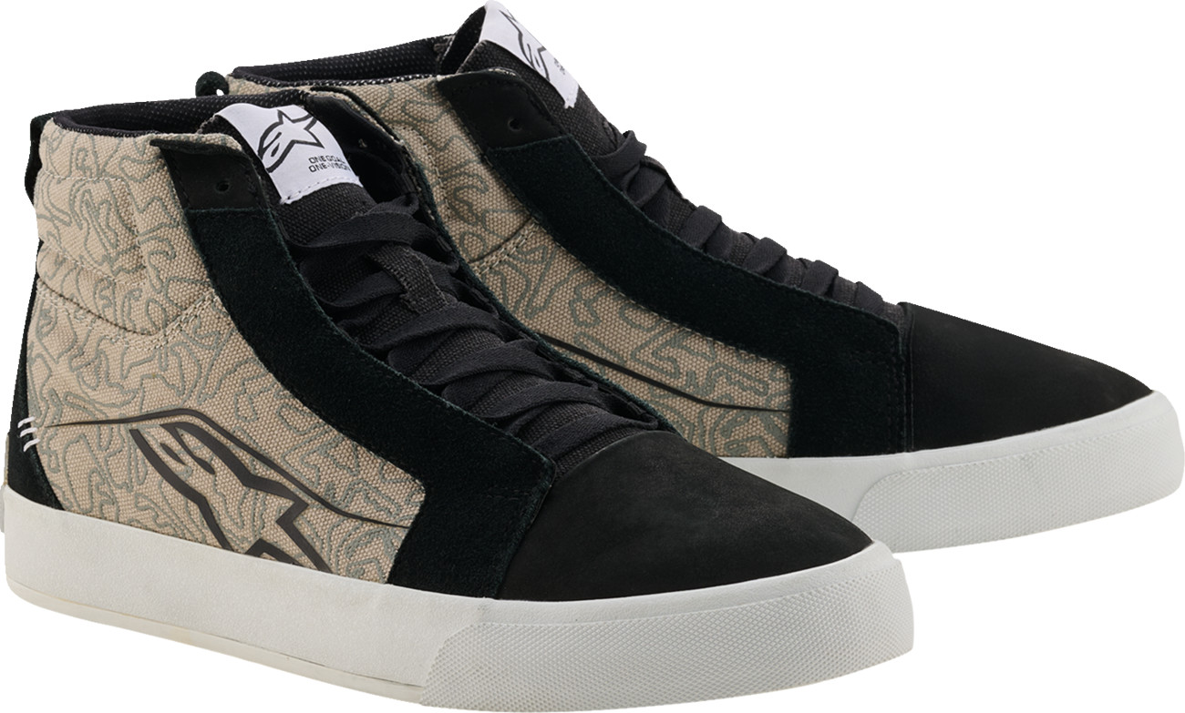 Alpinestars Ride-63 Canvas Shoes Black/Cool Gray/White US 10.5 (2540726-1471-105) Partzilla