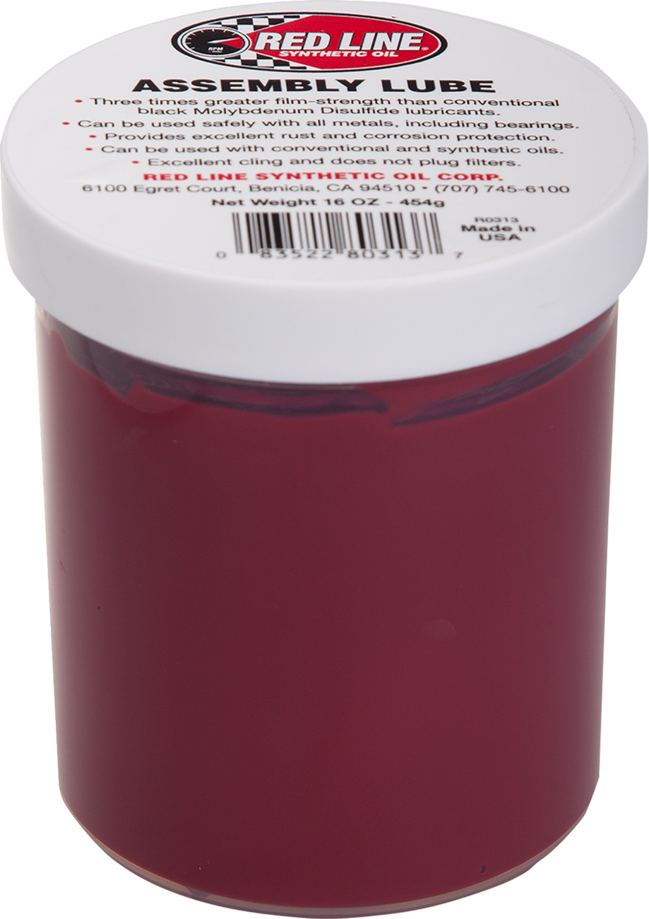 RED LINE SYNTHETIC OIL Assembly Lube