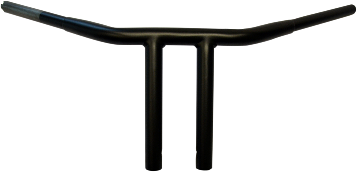 Drag specialties 1-1/4" Buffalo T-Bar - 8" - Flat Black