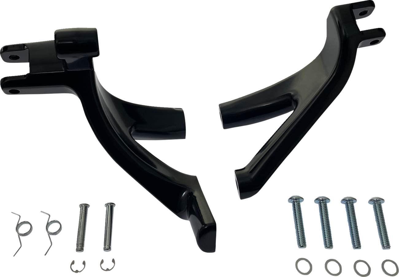 Drag specialties Floorboard to Footpeg Conversion Mount Harley Davidson