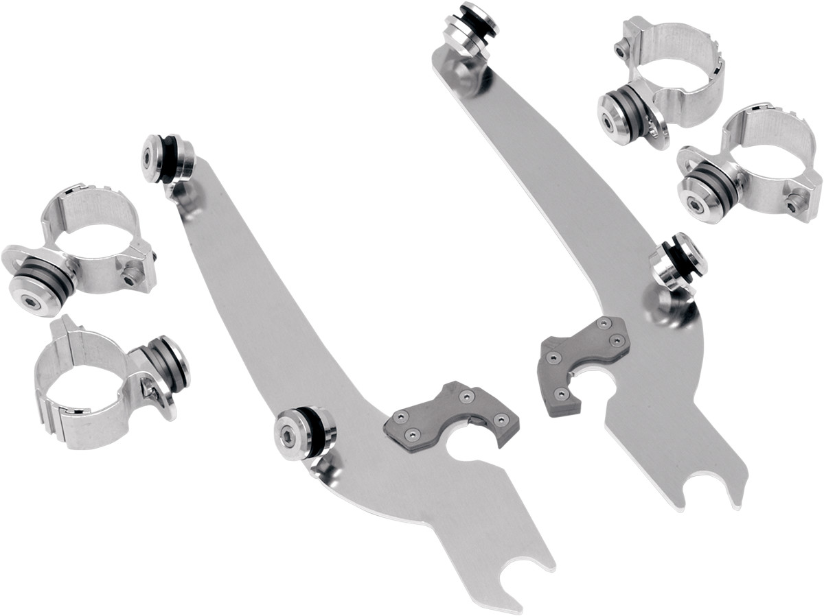 Memphis Shades Sportshield Trigger-Lock Mount Kit For Harley Big Twin / Sportster 1973-2022