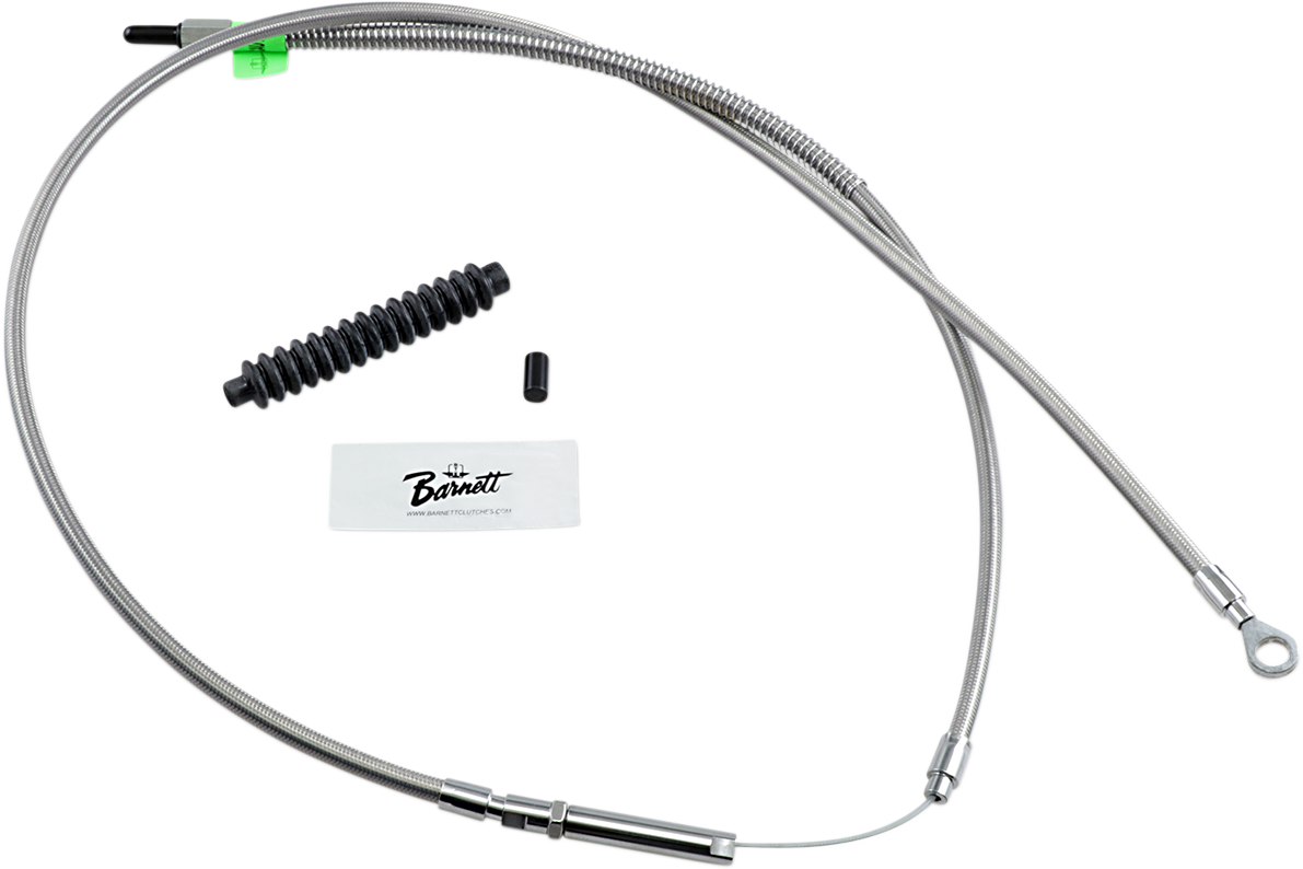 BARNETT High-Efficiency Stainless Steel Clutch Cable for Harley-Davidson