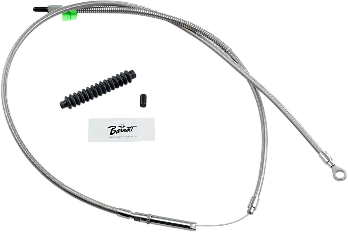 BARNETT High-Efficiency Stainless Steel Clutch Cable for Harley-Davidson