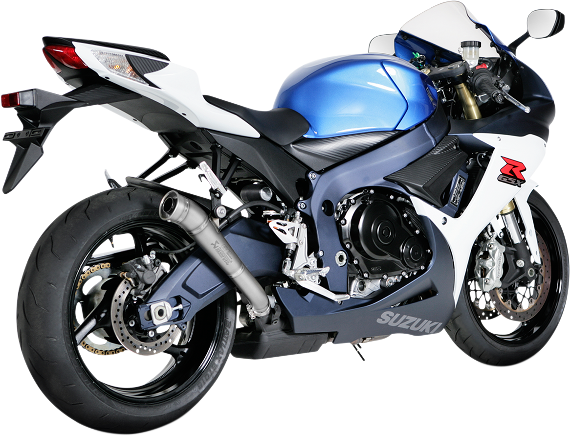 AKRAPOVIC GP-Style Megaphone Slip-On Line Muffler