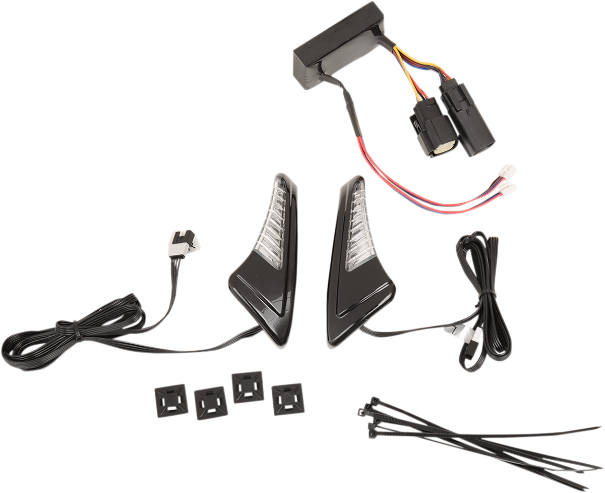 Ciro LED Snake Eyes Tour Pak Light For Harley Touring 2014-2024