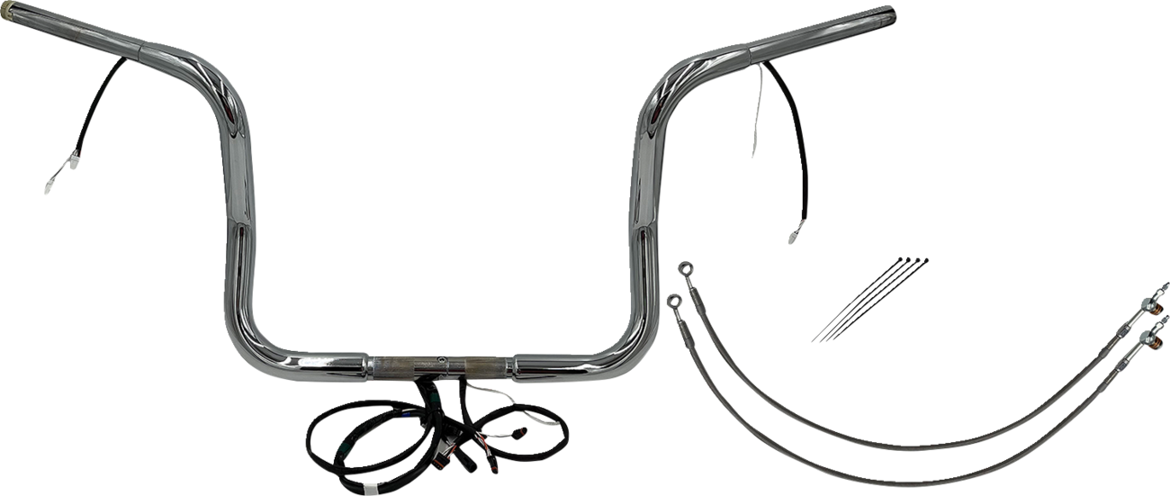 FAT BAGGERS INC. EZ Install Wired 1-1/4" Round Top Handlebar Kit