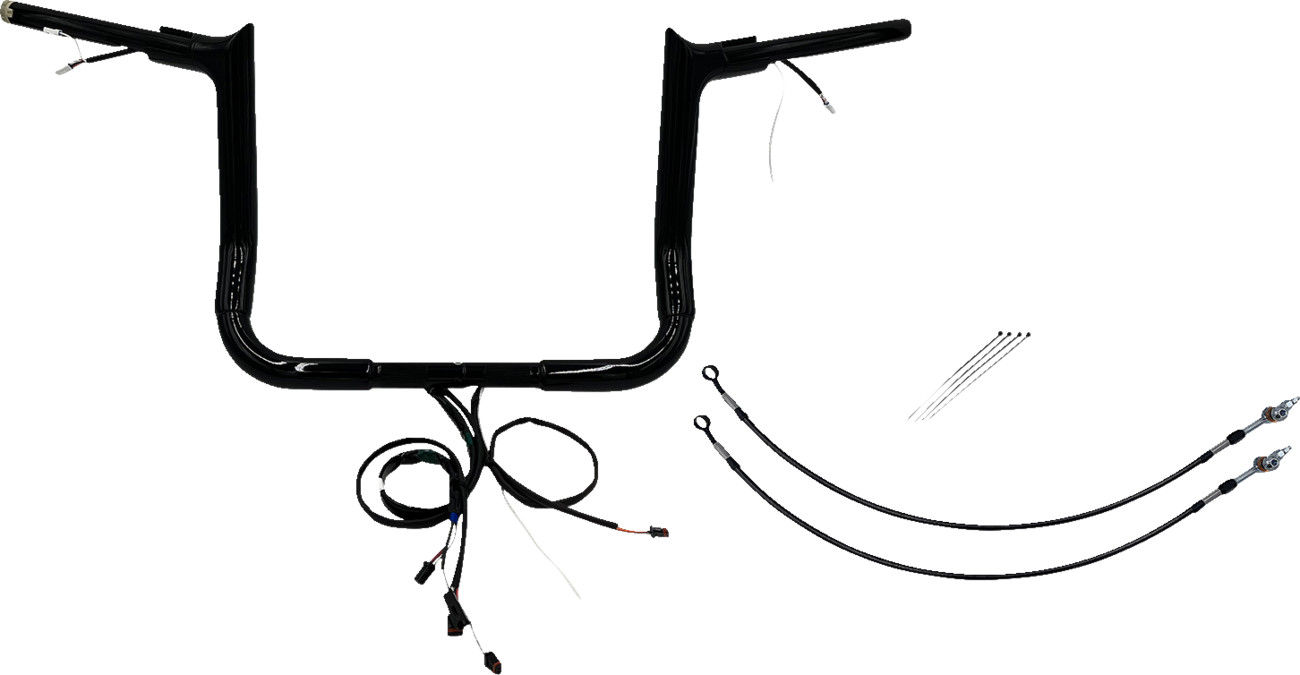 EZ Install Wired 1-1/2" Pointed Top Handlebar Kit