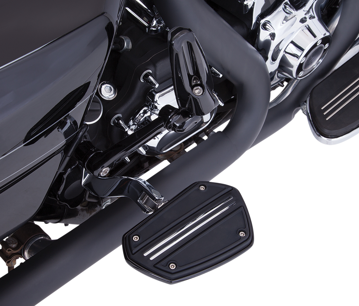 Ciro Twin Rail Floorboard For Harley