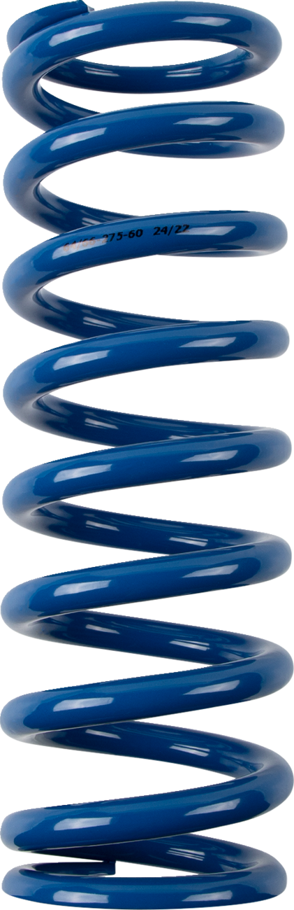 Moose offroad Shock Spring - 64/66 mm OD - 60 n/mm - Blue Yamaha