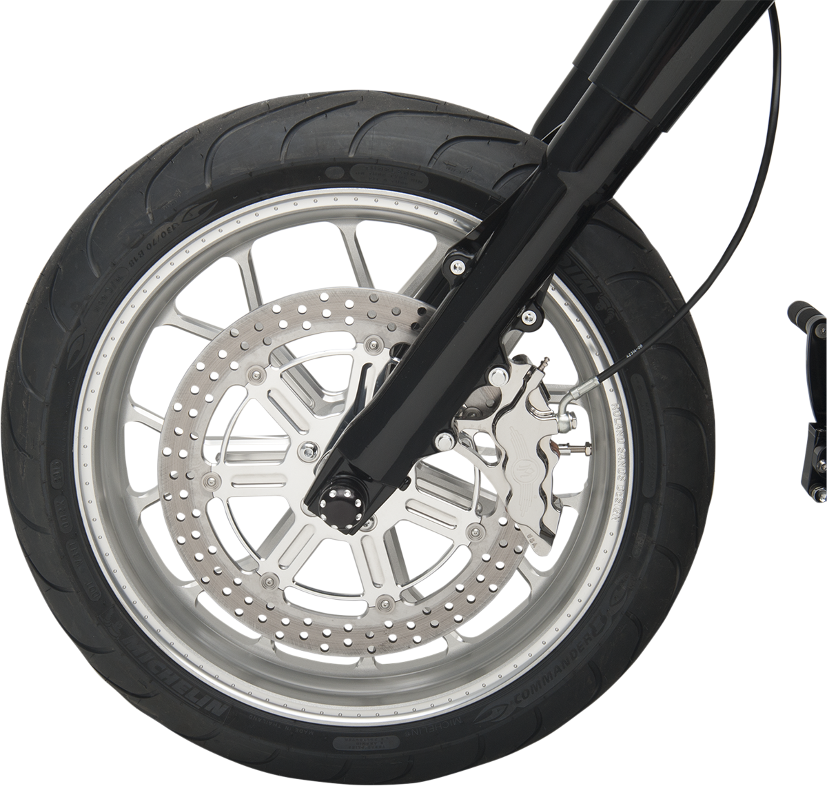 Performance Machine Six-Piston Differential-Bore Front Calipers For Harley 2000-2014