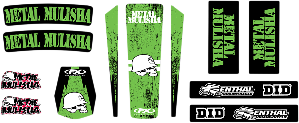 Factory Effex Metal Mulisha Universal Trim Kit