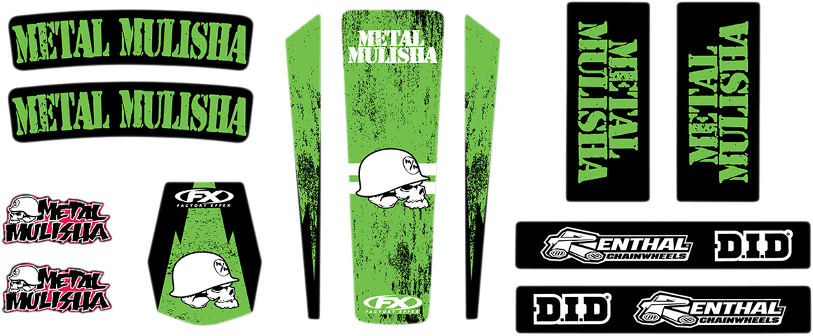 Factory Effex Metal Mulisha Universal Trim Kit