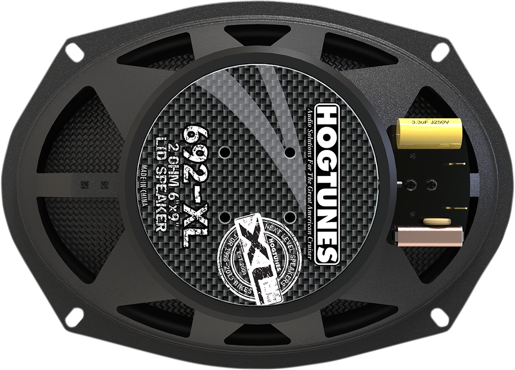 Hogtunes XL Series 6" X 9" 200 Watt Lid Speakers
