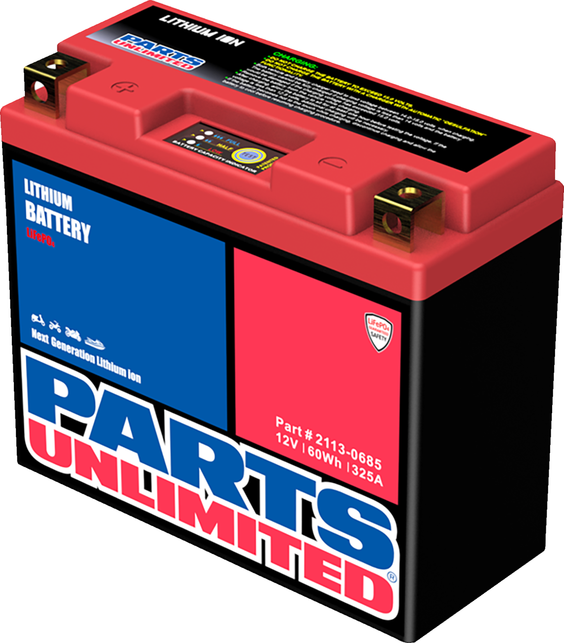PARTS UNLIMITED Lithium LiFePO4 Battery