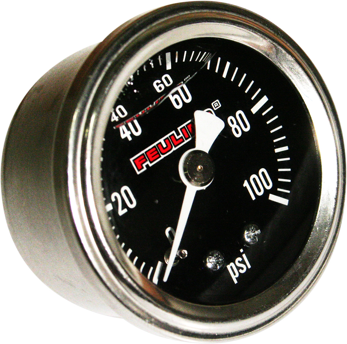 Feuling Liquid Filled Rear Port Oil Pressure Gauge