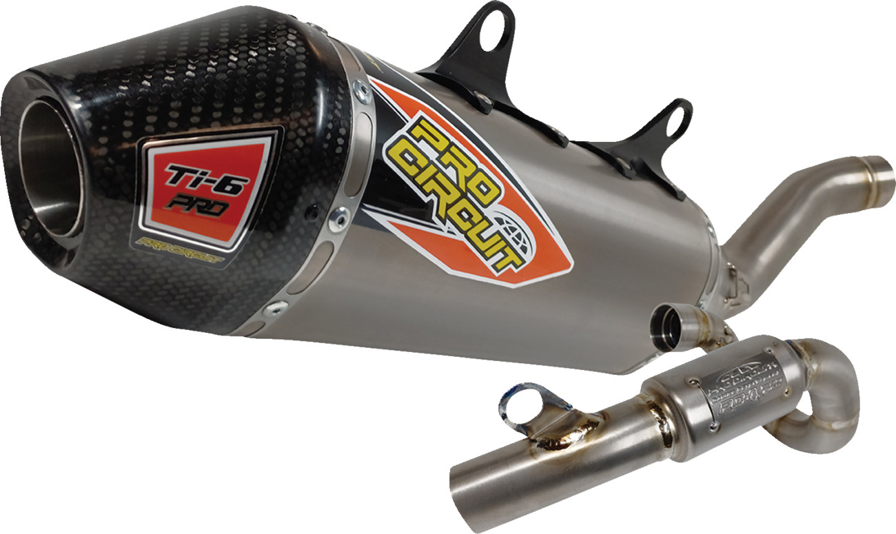 Pro Circuit Ti-6 Pro Titanium Exhaust System KTM / Husqvarna 250cc 2022-2025