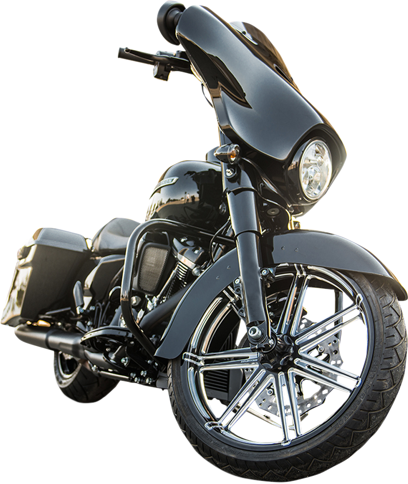 Arlen ness Rim - 7-Valve - Front - Black - 21x3.5