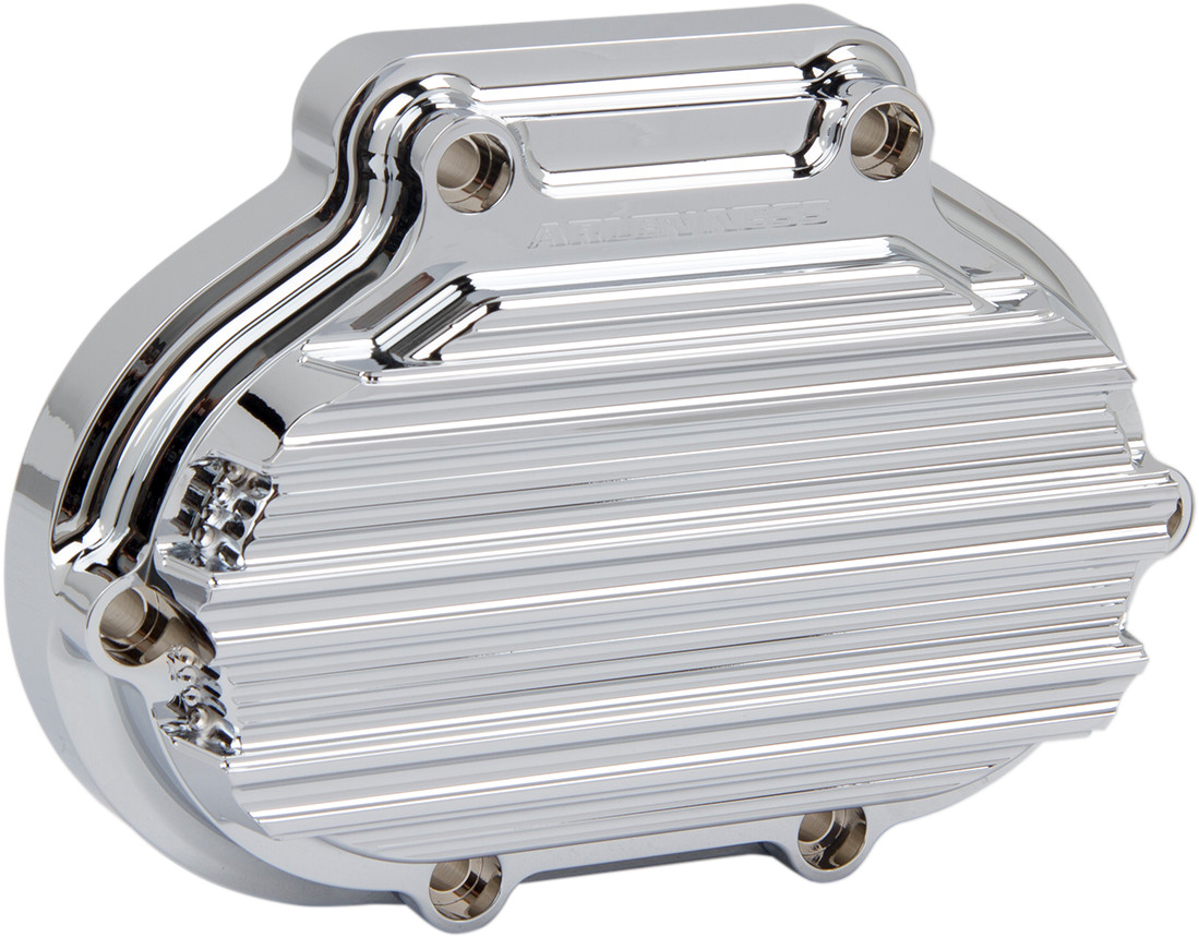 Arlen ness Transmission Side Cover - Cable - Chrome - Big Twin Harley Davidson