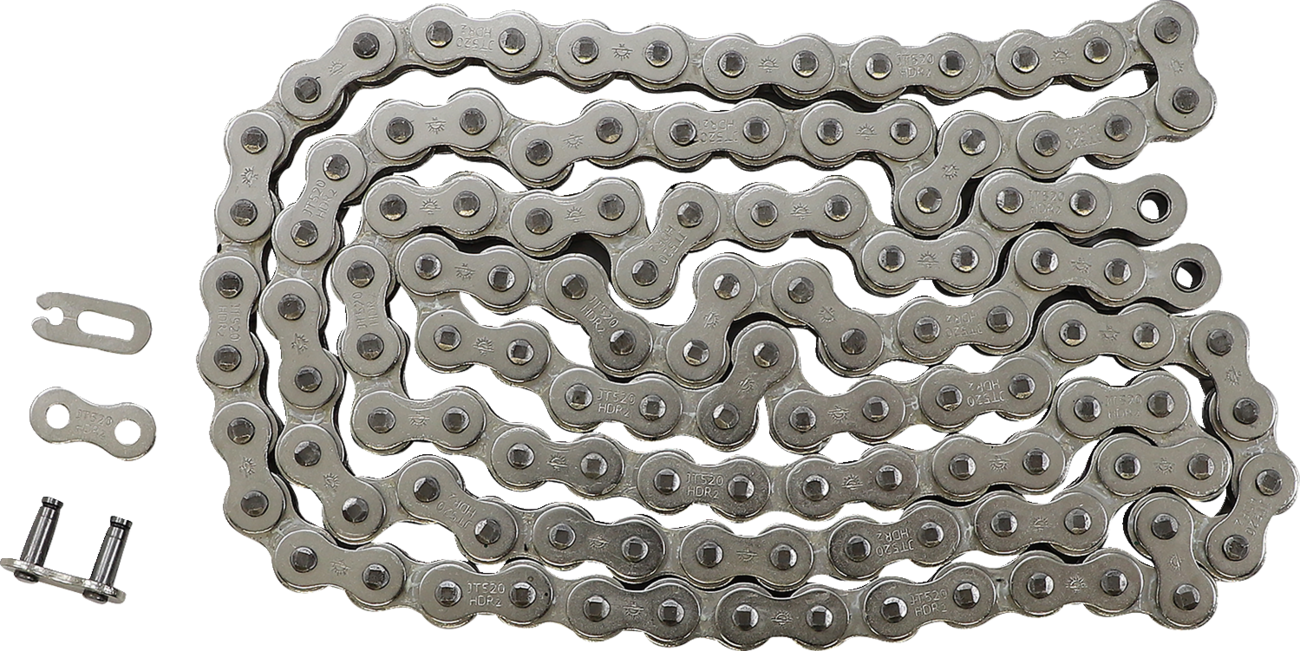 Jt chains 520 HDR - Nickel Race Chain - 120 Links