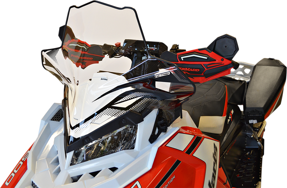 Powermadd Windshield - Mid - 18.5" - Polaris