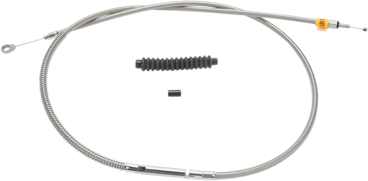 BARNETT High-Efficiency Stainless Steel Clutch Cable for Harley-Davidson