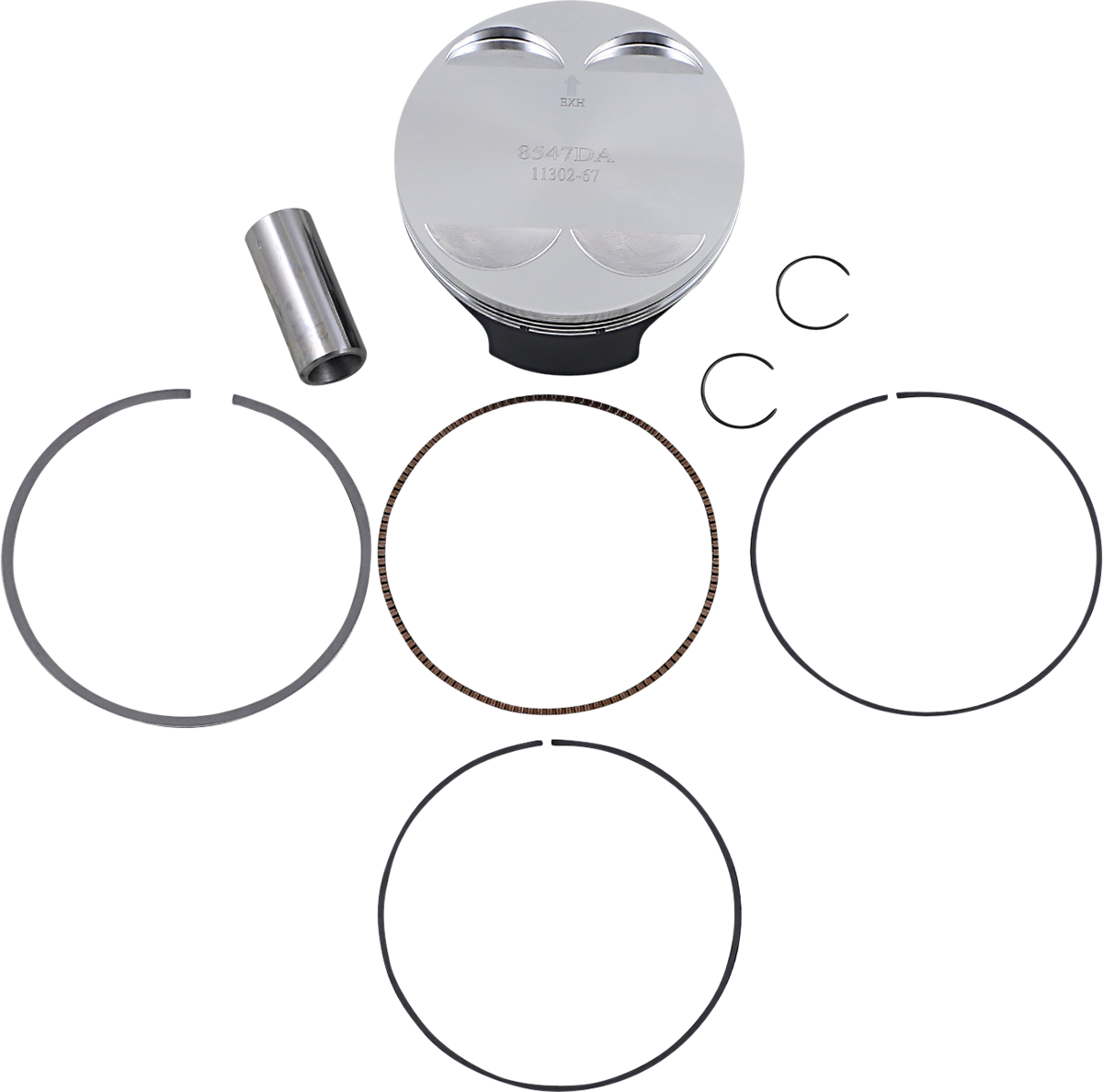 WOSSNER Piston Kit for 4 Stroke