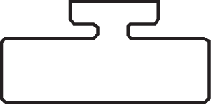 Garland Black Replacement Slide - UHMW - Profile 14 - Length 47.75" - Kawasaki