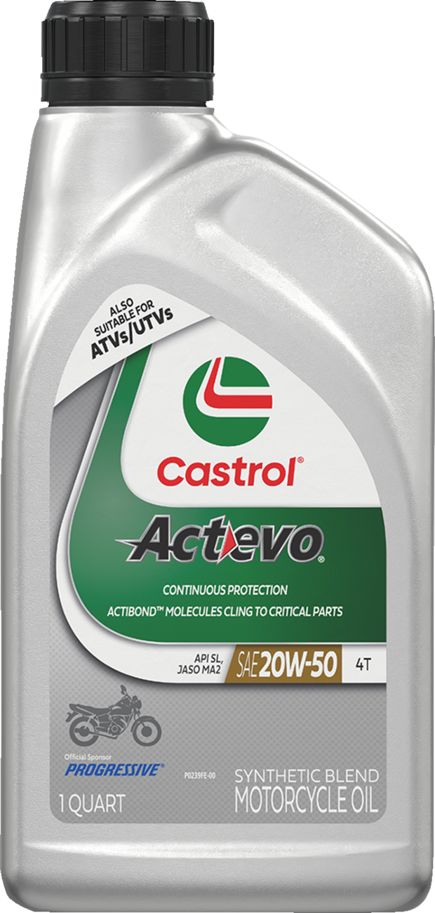Castrol Actevo Semi-Synthetic 4T Engine Oil