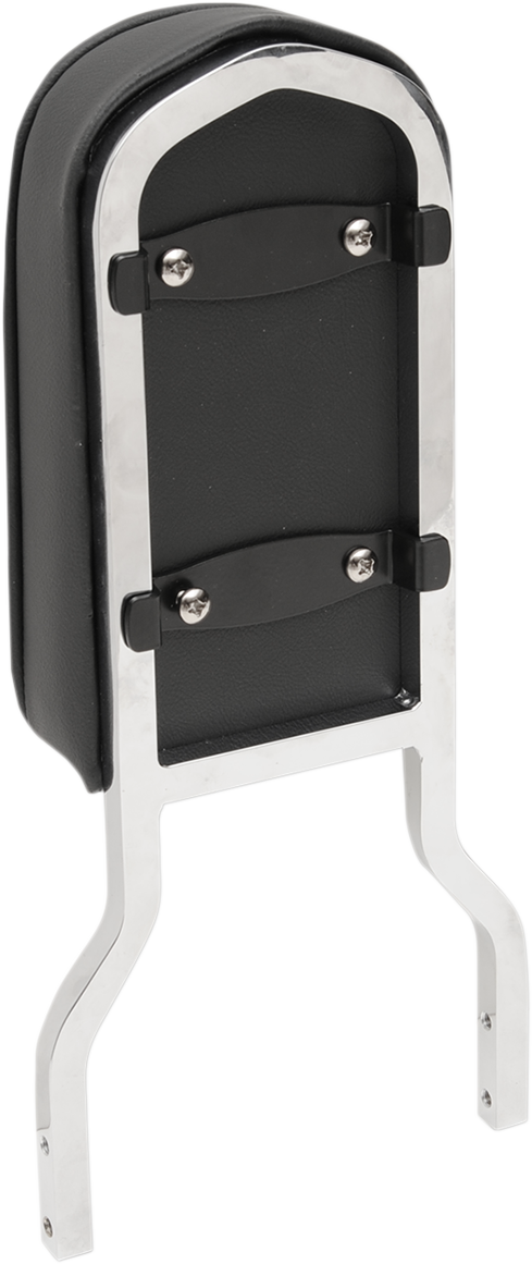 Drag specialties seats Sissy Bar Pad - Tall - Pillow W/Piping - Black