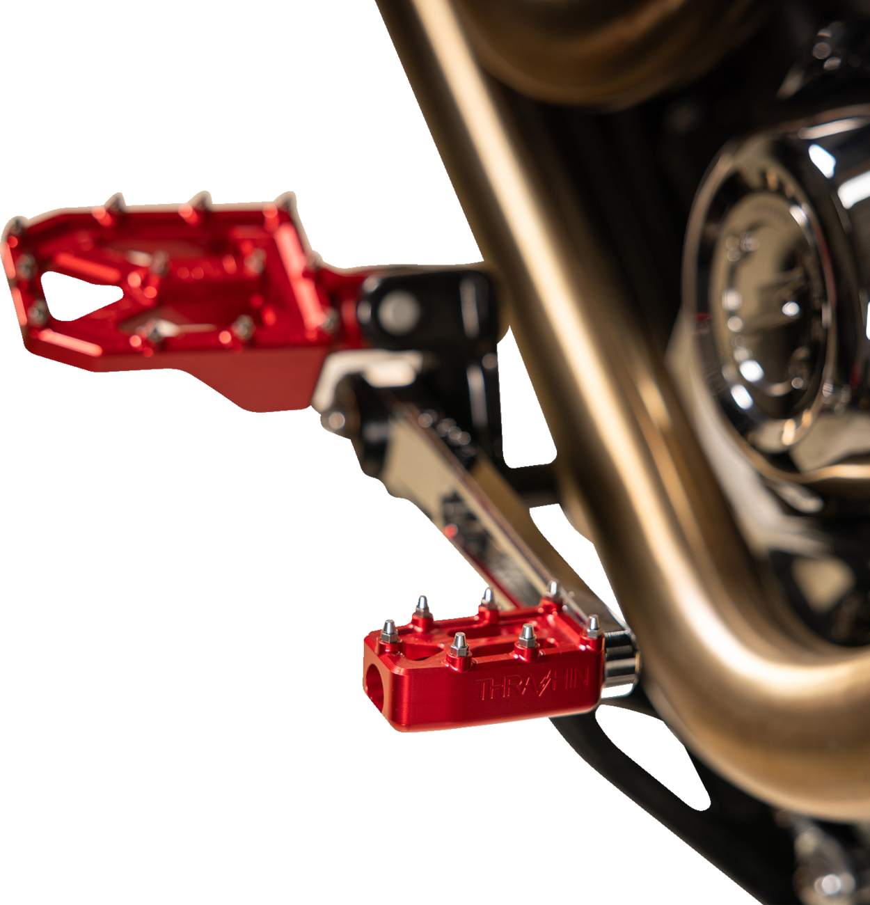 Thrashin supply co. Aggressor Shifter Peg - Red