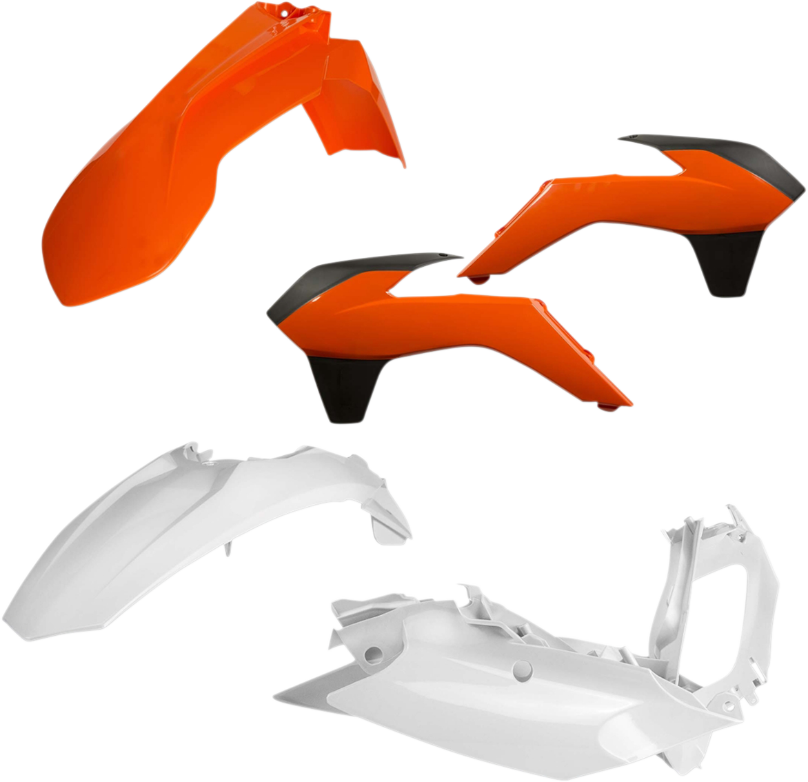 Acerbis Standard Body Kit - '16 OEM Orange/Black/White - KTM '13-'16