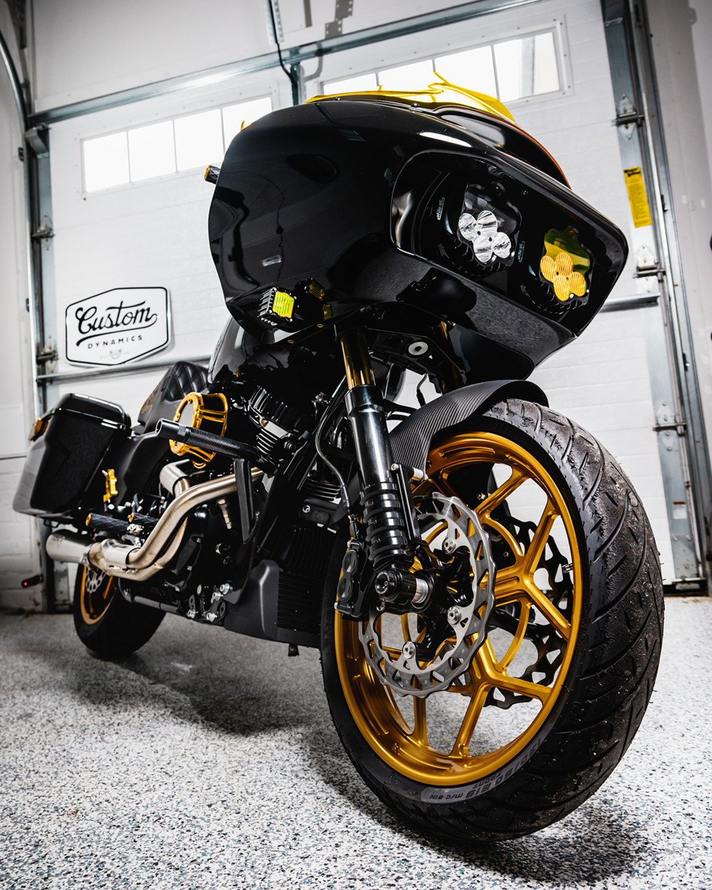 Custom Dynamics Shark Demon LED Turn Signals For Harley Road Glide 2015-2025