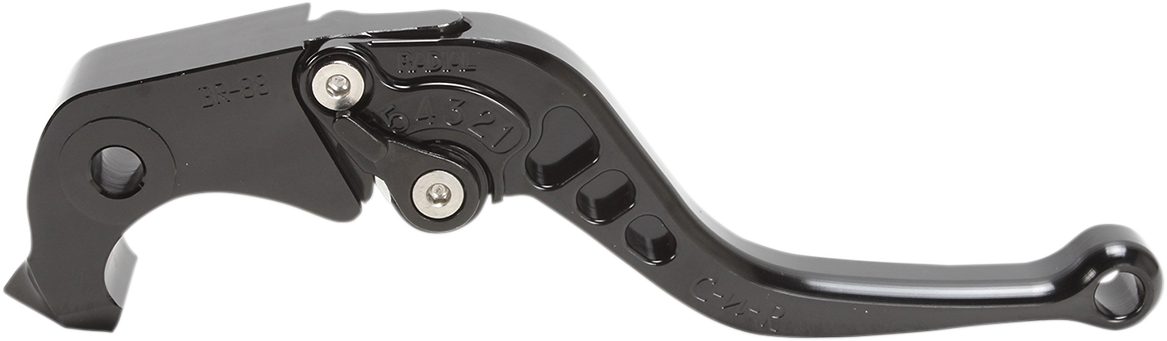 Psr Click 'N Roll Brake Lever - Short - Black Kawasaki