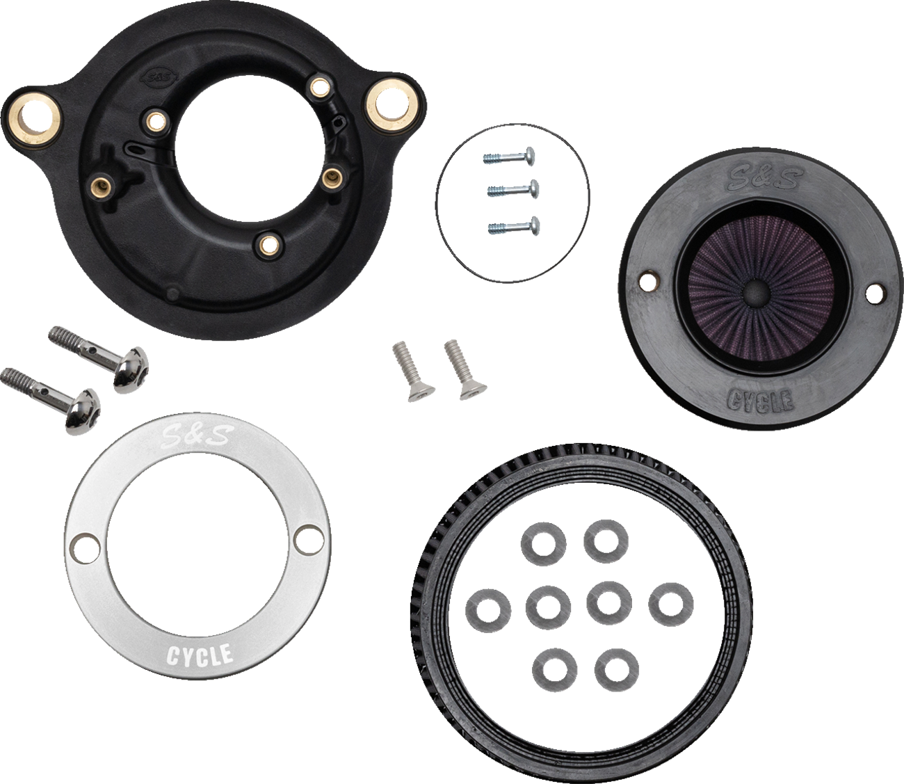 S&S CYCLE Air Stinger Stealth Air Cleaner Kit