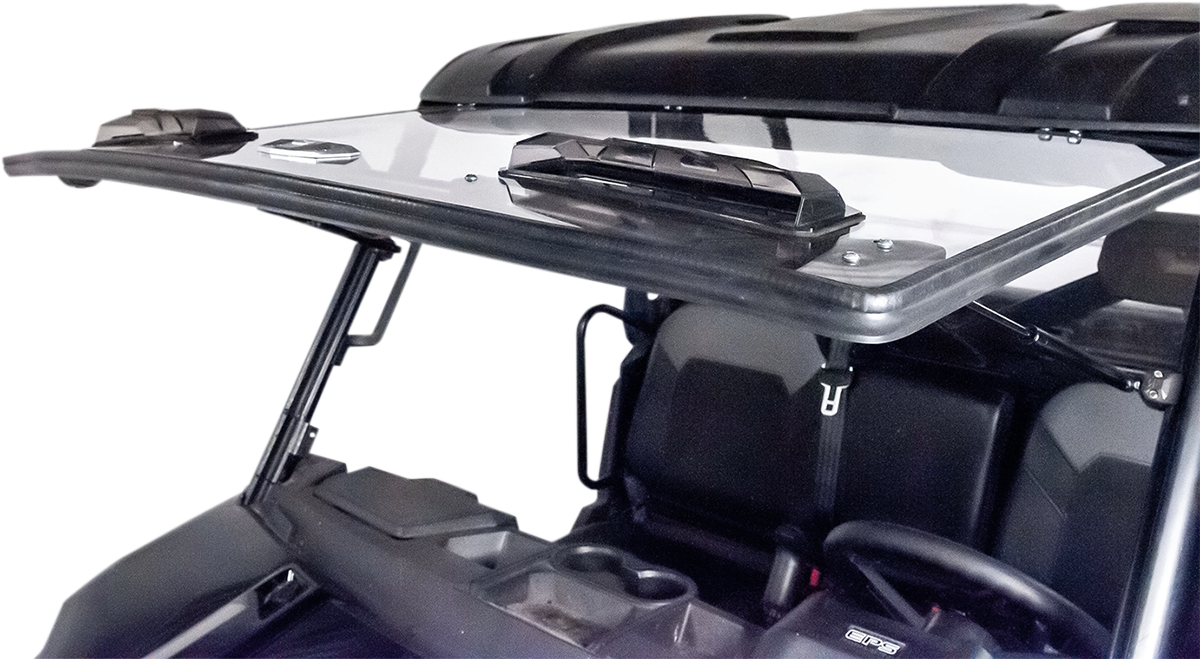 Seizmik Flip-Up Windshield with Vents Polaris