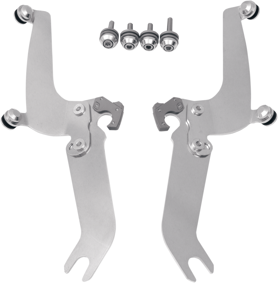 Memphis Shades Sportshield Trigger-Lock Mount Kit For Harley Softail 1986-2017